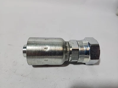 Montaje de crimpado giratorio para hembra Parker 1JS77-12-12 Foto 1 de 4