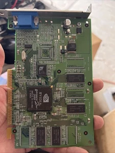 VISIONTEK NVIDIA NV880.0 GeFORCE 2MX 64MB AGP VGA VIDEO GRAPHICS CARD - Picture 1 of 4