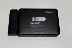 SONY WM-EX999 Cassette Player Black Japan Operation Not Confirmed - Picture 1 of 8