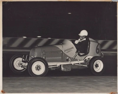 Lyle Dickey NJ Midget #6 Bussard 1959 - Himes Estate Original Photo - Image 1 of 2