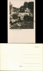 Postcard Unterreichenstein Rejštejn Turnerhütte (Turnerova chata) 1930 - Picture 1 of 3