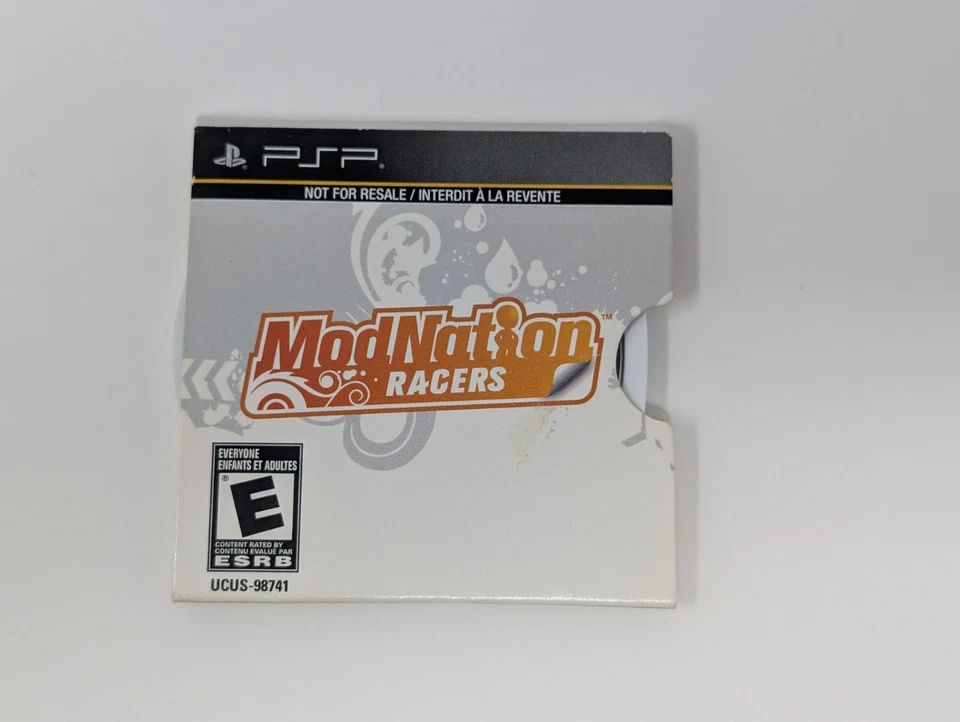 ModNation Racers (Sony PSP, 2010) - Not For Resale Sleeve - Image 1 of 3