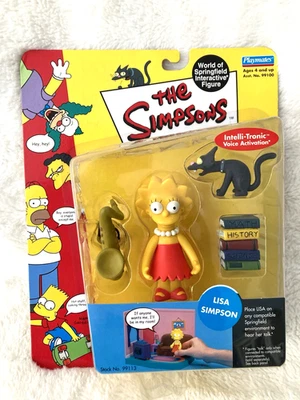 The Simpsons World Of Springfield Lisa Simpson Wave 1 2000 **NEW** - Image 1 of 4