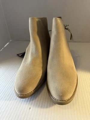 Botas de tornozelo femininas White Mountain tamanho 10 M salto cinza claro - Imagem 1 de 4