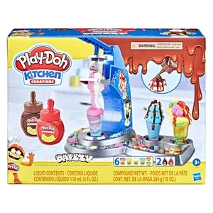 Hasbro Play-Doh Kitchen Creations Drizzy Ice Cream Juego - Imagen 1 de 6