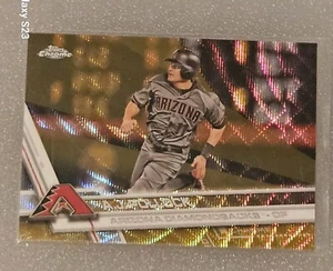 #22/50 2017 Topps Chrome A.J. Pollock Gold Wave Refractor - Picture 1 of 2