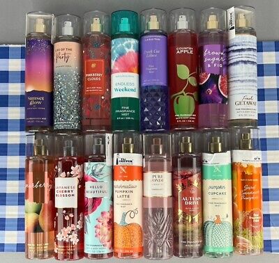 Bath And Body Works Fine Fragrance Mist Body Spray 8 FL Oz Choose Your Scent! • 11.95$