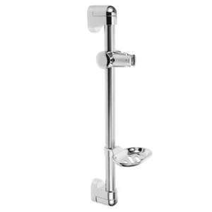 Mounted Shower Bar Bathroom Shower Head Holder Shower Riser Rail Replacement - Picture 1 of 12