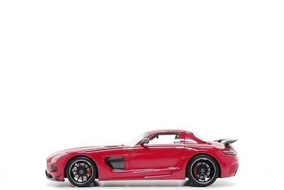 Minichamps 1:18 Mercedes-Benz SLS AMG Black Series in Mars Red - Image 1 of 4