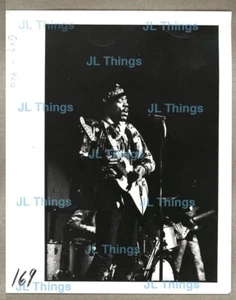 Foto concerto 8x10 Jimi Hendrix originale inedita - Foto 1 di 2