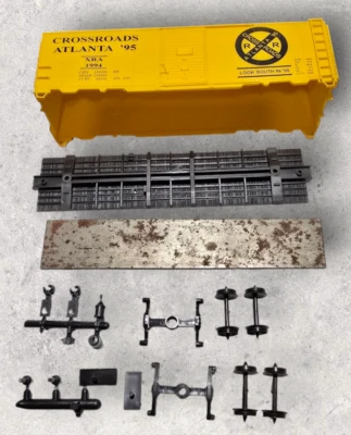 HO Scale Accurail Crossroads Atlanta 95 Box Car Unbuilt Kit With Instructions - Image 1 of 3