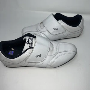 Lonsdale * Mens 10 * Sneakers Boxing Hook Loop White Athletic - Picture 1 of 9