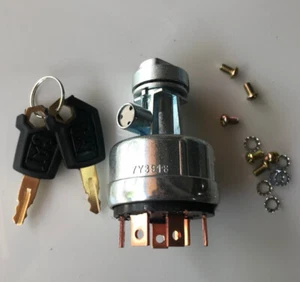 7Y3918 7Y-3918 INTERRUTTORE ACCENSIONE CON CHIAVE per CAT E70B 307C 318BL E312B/ - Foto 1 di 3