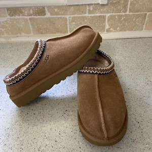 Zapatillas para mujer UGG Tasman en castaño 5955 talla 8 usadas en excelente estado - Imagen 1 de 10
