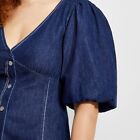 Kate Spade New York - Denim Button-Front Dress - new with tags - UK size 10