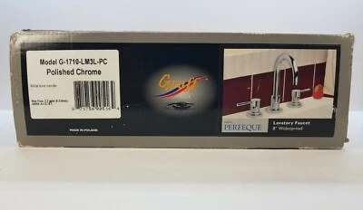 Grifo de lavabo amplio Graff G-1710-LM3L-PC PERFECQUE 8"", cromo pulido Foto 1 de 4