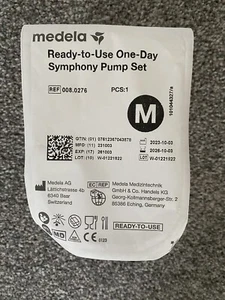 1 x Medela Ready To Use One Day Symphony Pump Set - Picture 1 of 2