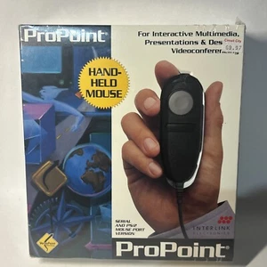 New in Box Vintage Pro Point Hand-Held Mouse - Picture 1 of 2