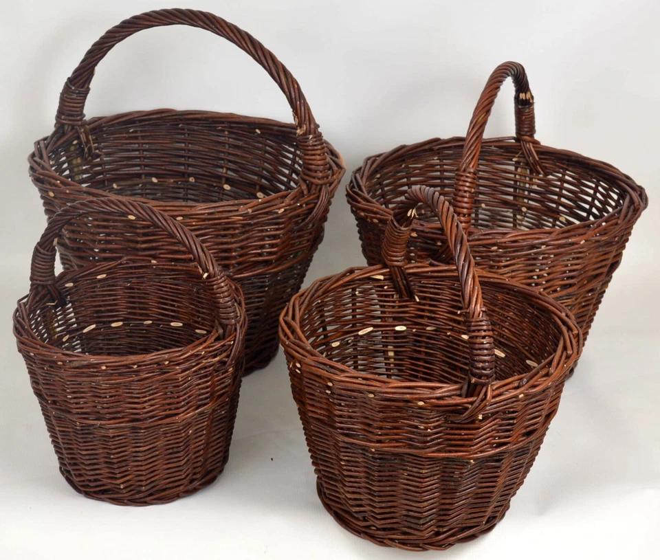 Einkaufskorb Blumenkorb Kartoffelkorb Erntekorb Pilzkorb Weide, n. Rattan WIKLER - Bild 1 von 1