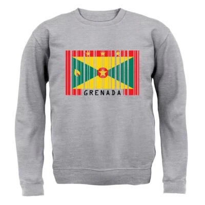 DRESSDOWN Grenada Flag - Kids Hoodie / Sweater - Grenadian St George's Flags Country Love