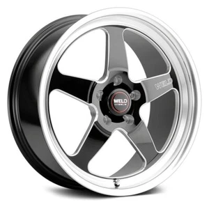 Weld - S104 18x9.5 Ventura 5x120.65 ET00 BS5.25 Gloss BLK MIL DIA 78.1... - Picture 1 of 7