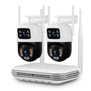 KERUI 8CH NVR 6MP Wireless Security Camera System WiFi Outdoor IP 2 Way Audio - Picture 1 of 26