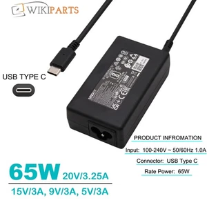 for ASUS Vivobook 18 M1807 Replacement 65W USB TYPE C Charger Adapter Liteon New - Picture 1 of 4