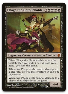 Phage the Untouchable #120 (LP) Conspiracy CNS Magic MTG - Picture 1 of 2
