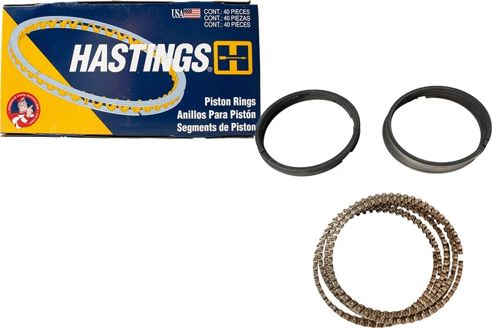 Juego de anillos de pistón de repuesto Hastings para Ford F-250 F-350 1983-1992 modelo 2C598 Foto 1 de 4