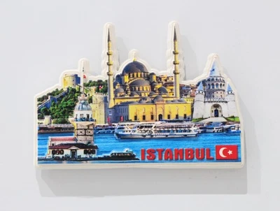 DESIGNO 3D ISTANBUL Magnet Fridge Decor Travel Memories Holliday Gift