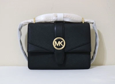 Bolso Bandolera Michael Kors Mujer Greenwich Cuero Saffiano Pequeño Nuevo con Etiquetas Foto 1 de 4