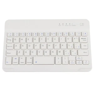 7in Scissors Feet Design Ultra Slim BT Keyboard Smooth Typing For Andr-oid/iO FY - Afbeelding 1 van 8