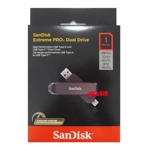 Sandisk Extreme Pro 1TB Dual Drive USB3.2 Type A & C USB Flash Drive SDDDE1-1T - Picture 1 of 1