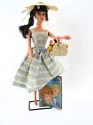 1968 Mattel MUTE Talking Barbie in Sunburst Shopper Outfit