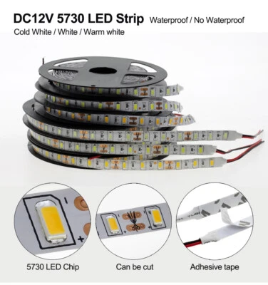 5630 12V 300Leds SMD Waterproof Led Strip Lights Lamp Ultra Bright 5M - 20M - Image 1 of 4