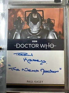 Doctor Who Serie 1-4: Paul Kasey als Cyberleader Inschrift Autogrammkarte Dr. - Bild 1 von 1