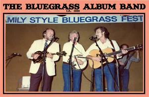 BLUEGRASS ALBUM BAND JD CROWE DOYLE LAWSON TONY RICE DENTON NC POSTER CIRCA 1986 - Picture 1 of 1
