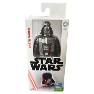 new Disney Hasbro Star Wars 6" Scale Action Figure Darth Vadar w Light Saber - Picture 1 of 2