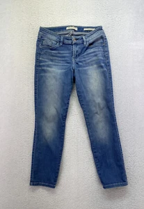 Guess Damengröße 25 Medium Wash Mid Crop Denim Jeans * Fehler - Bild 1 von 10