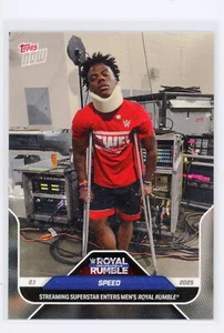 IShowSpeed Speed 2025 Topps Now WWE #15SSP Royal Rumble Super Short Print - Picture 1 of 2