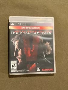 Sony PS3 PlayStation Metal Gear Solid V The Phantom Pain Video Game Rated M - Picture 1 of 3