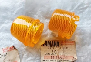 Yamaha 1977-1978 Passol S50 Winker Lens 2pcs Nos - Bild 1 von 4