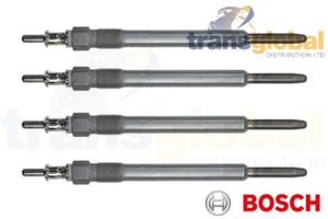 Diesel Glow Plugs x4 Suitable for Various Vehicles - BOSCH - 0250202048 - Picture 1 of 1