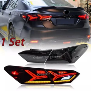1Set Smoked LED Tail Lights for Toyota Camry Sedan 2018-2024 - Picture 1 of 19
