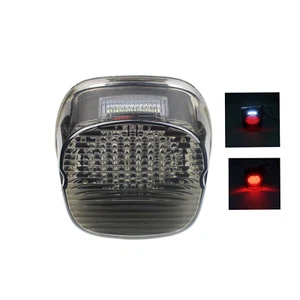Smoke LED tail stop brake light Harley softail dyna fat boy heritage road king - Foto 1 di 5