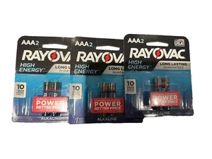 3 paquetes de baterías Rayovac AAA2 - Imagen 1 de 1