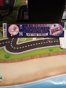 Vintage World Series Champions New York Yankees 1996 Autoaufkleber WinCraft - Bild 1 von 2