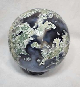 Mighty Moss Agate Sphere - Picture 1 of 6