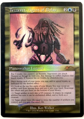MTG Tezzeret, Agent of Bolas FOIL Secret Lair Drop Series 1043 NM - Image 1 of 4