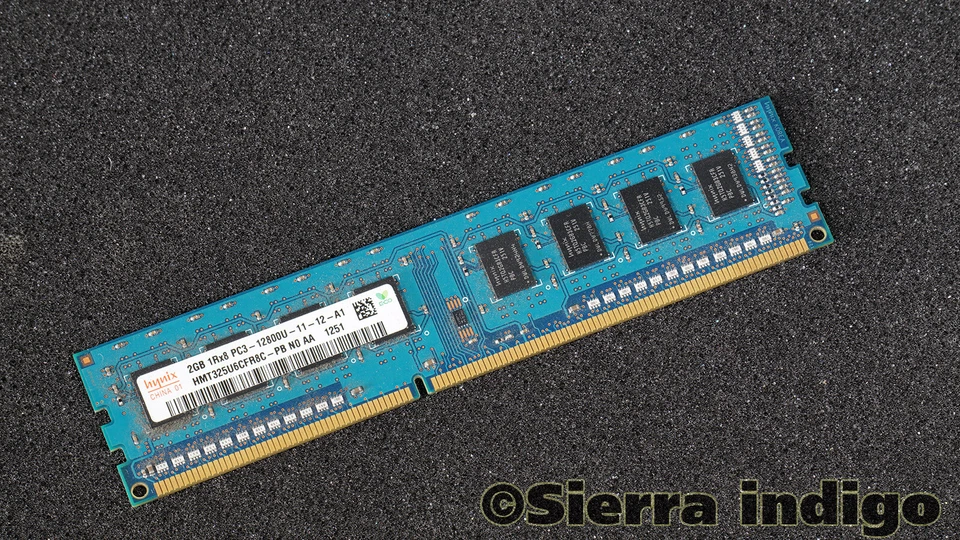 Hynix HMT325U6CFR8C-PB PC3-12800U-11-12-A1 2GB Memory RAM DDR3-1600MHz - Image 1 of 1